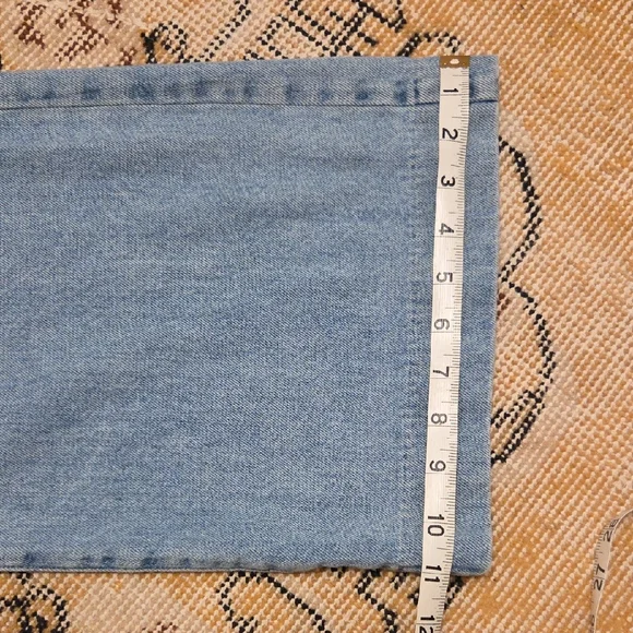 Everlane Light Blue Flare & Wide Leg Jeans - Picture 8 of 8